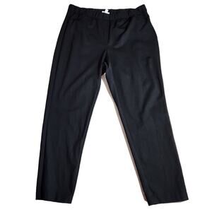 J. Jill Black Ponte Slim Leg Pant With Pockets Women's Size XL